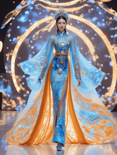 虚拟时尚设计服装